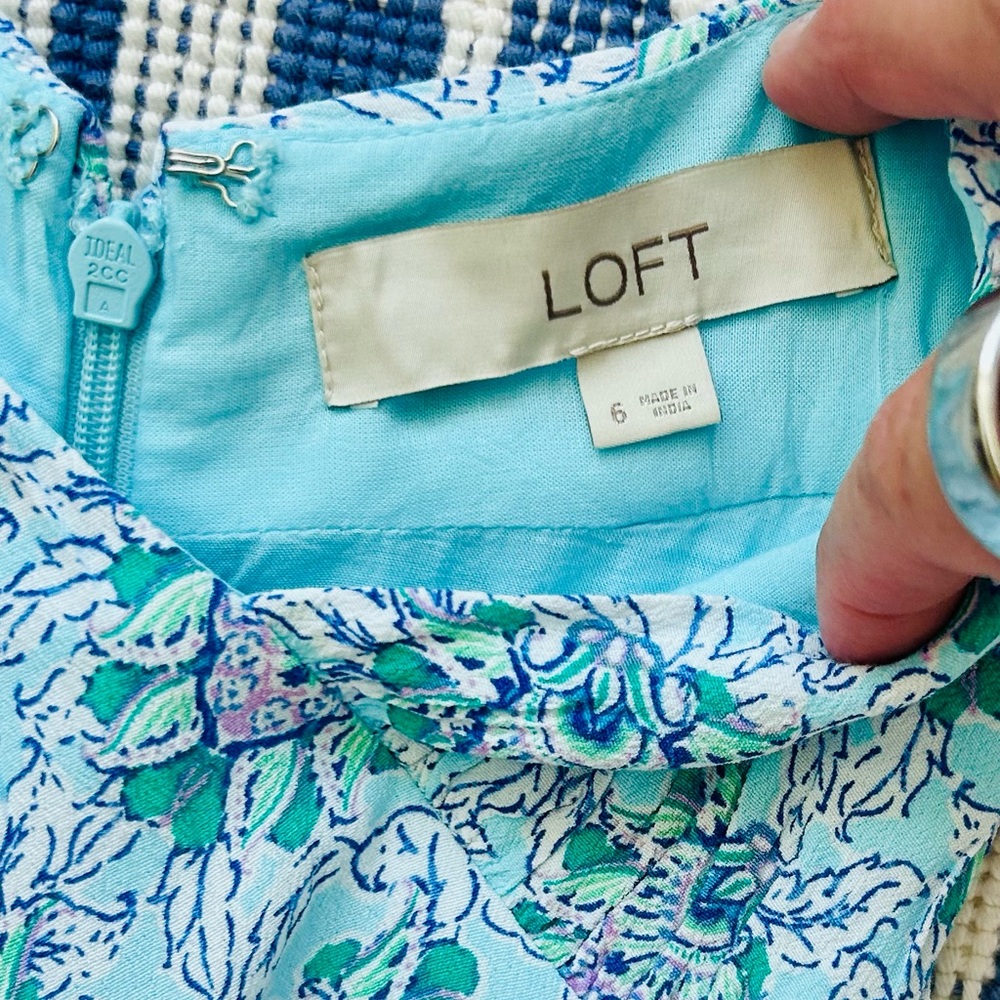 Ann Taylor Loft Lined Sleeveless Dress - Picture 2 of 5